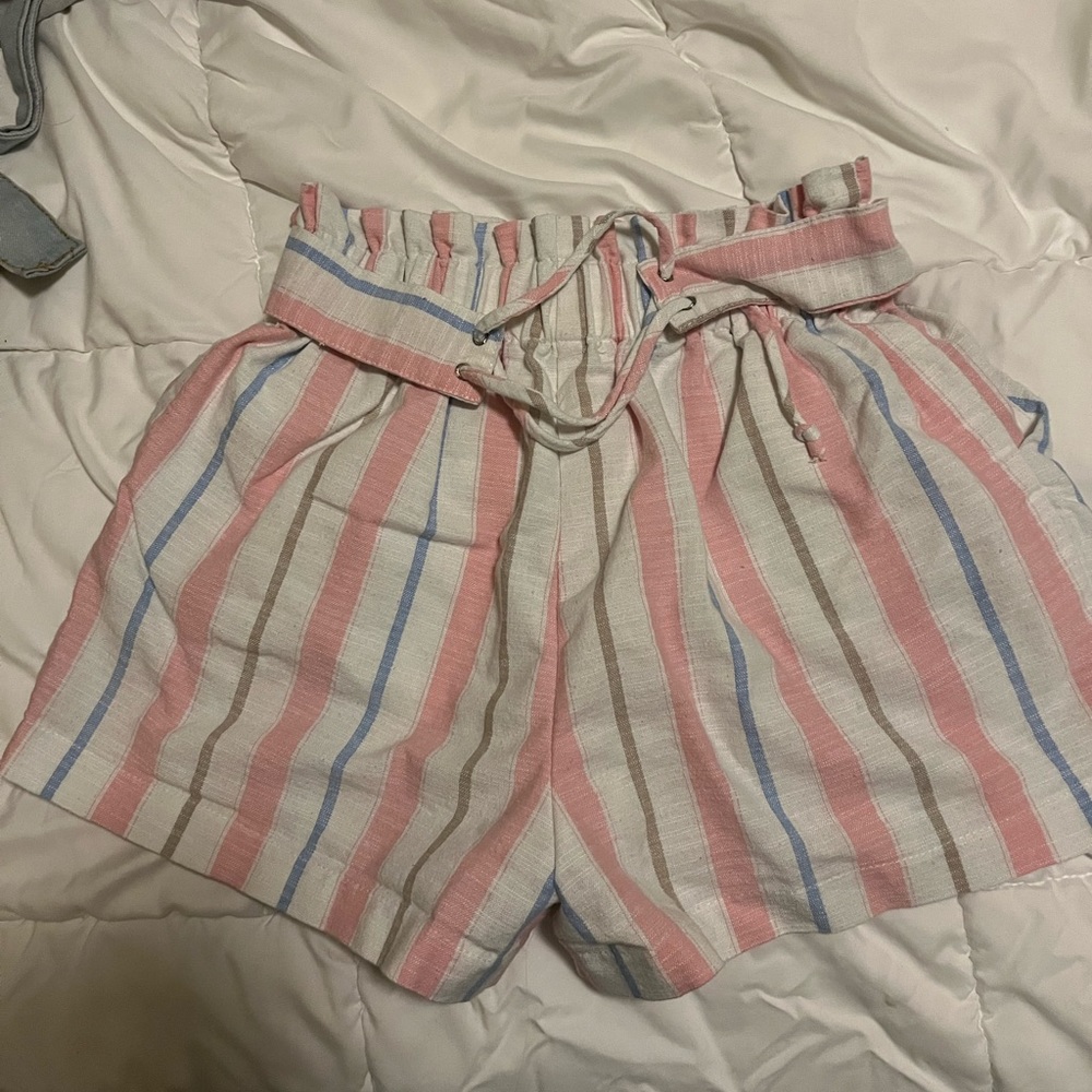 High waisted shorts